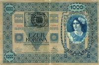 pR21 from Romania: 1000 Korona from 1919