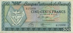 Gallery image for Rwanda p9a: 500 Francs