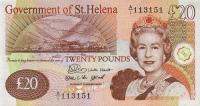 p13a from Saint Helena: 20 Pounds from 2004