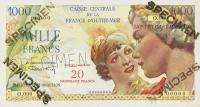 Gallery image for Saint Pierre and Miquelon p34s: 20 Nouveaux Francs