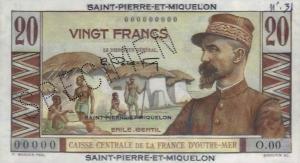 Gallery image for Saint Pierre and Miquelon p24s: 20 Francs