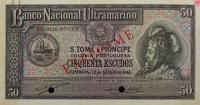 p33s from Saint Thomas and Prince: 50 Escudos from 1946