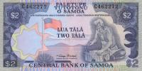 p25a from Samoa: 2 Tala from 1985