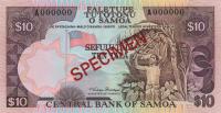 p27s from Samoa: 10 Tala from 1985