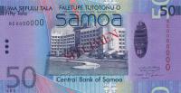 p41s from Samoa: 50 Tala from 2008