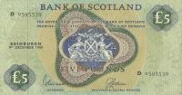 Gallery image for Scotland p110b: 5 Pounds