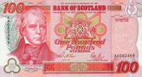 p123a from Scotland: 100 Pounds from 1995