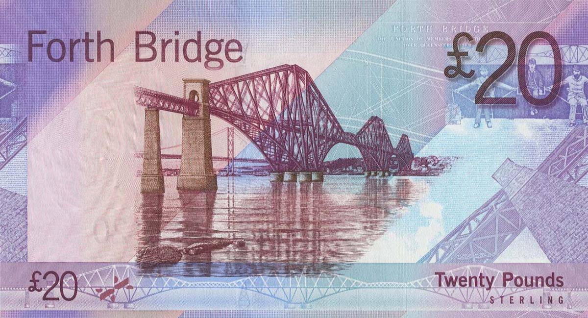 Back of Scotland p126s: 20 Pounds from 2007