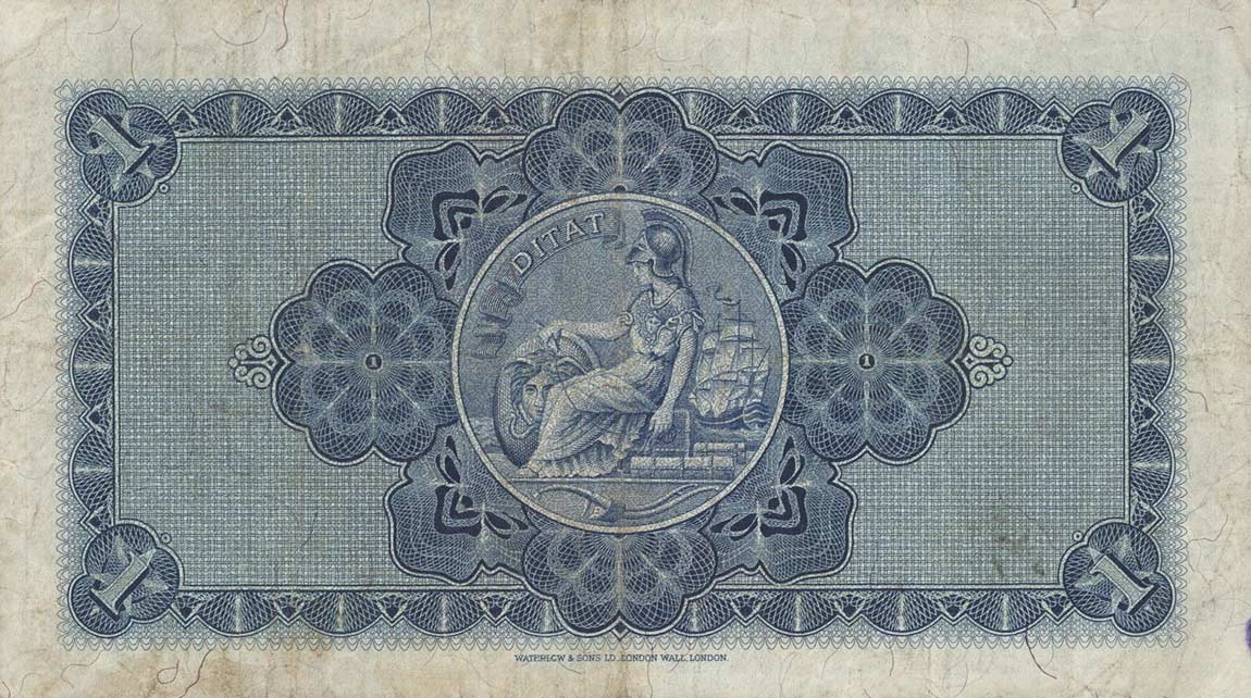 Back of Scotland p157d: 1 Pound from 1959