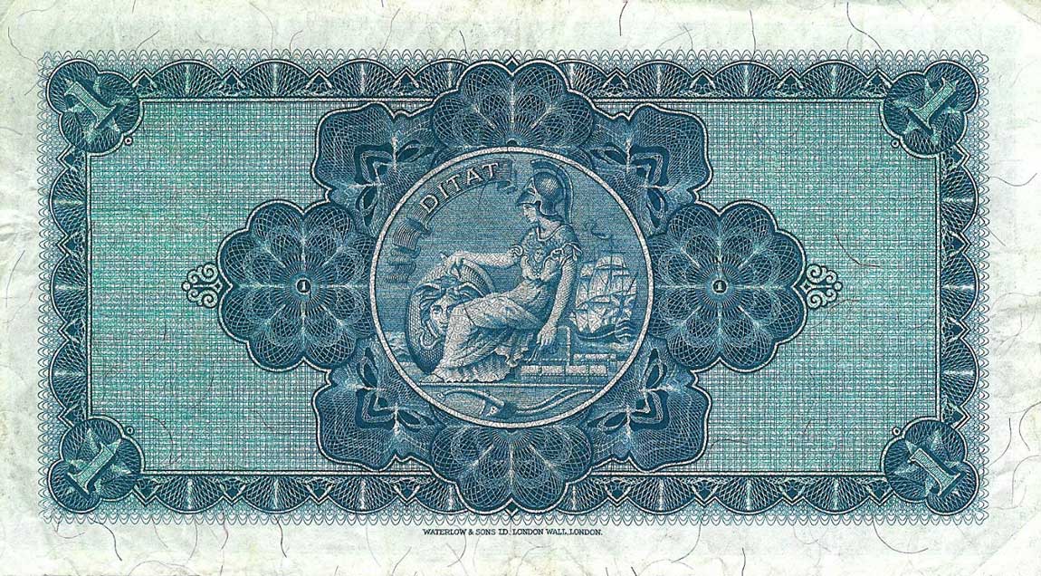 Back of Scotland p157e: 1 Pound from 1960