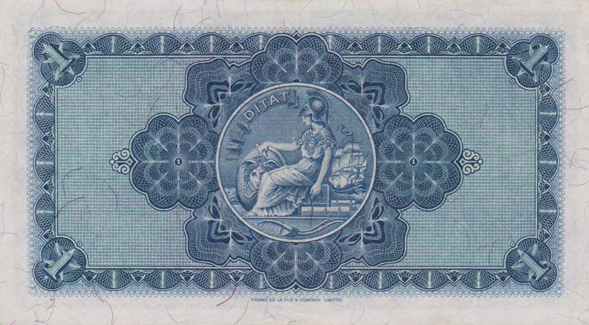 Back of Scotland p162a: 1 Pound from 1961