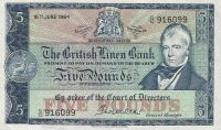 Gallery image for Scotland p167b: 5 Pounds from 1964