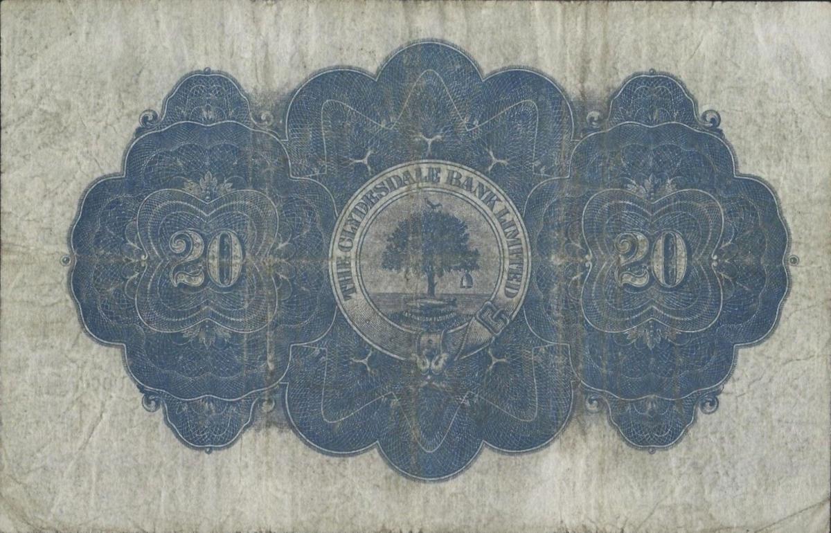 Back of Scotland p187: 20 Pounds from 1922