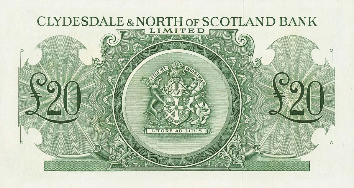 Back of Scotland p193a: 20 Pounds from 1951