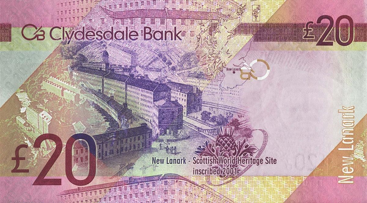 Back of Scotland p229Ks: 20 Pounds from 2009