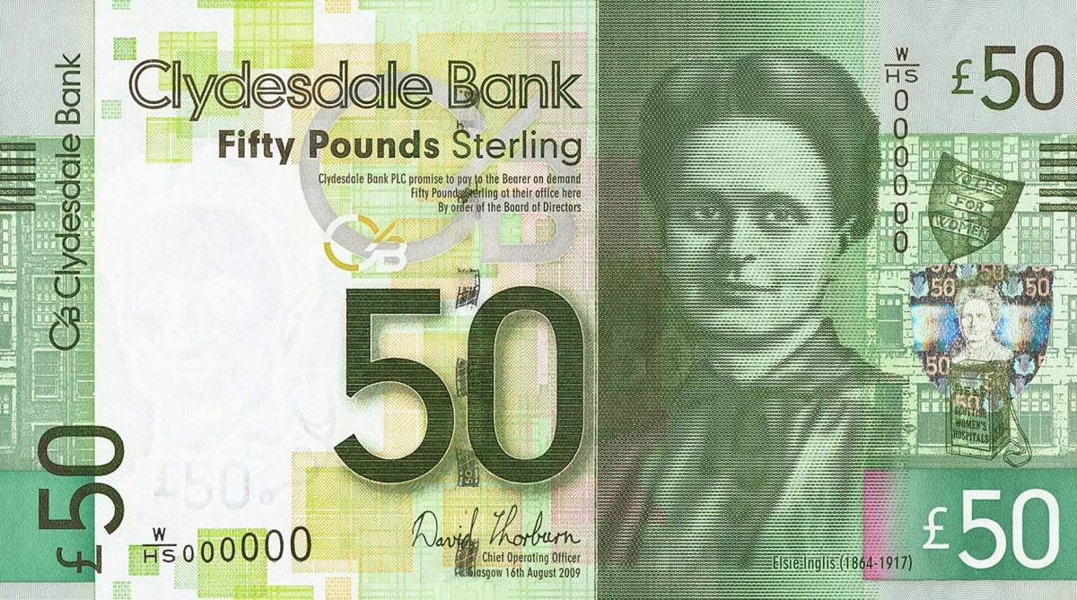 Front of Scotland p229Ls: 50 Pounds from 2009