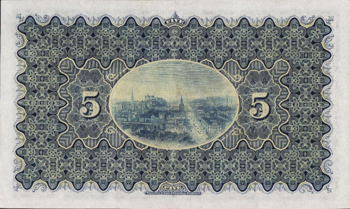 Back of Scotland p249a: 5 Pounds from 1909