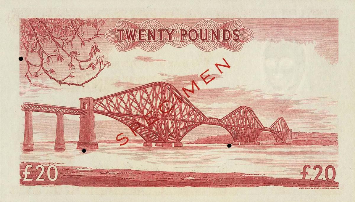 Back of Scotland p263s: 20 Pounds from 1957