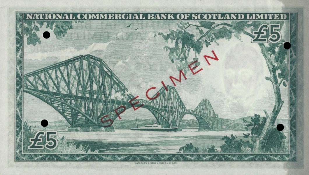 Back of Scotland p270s: 5 Pounds from 1961