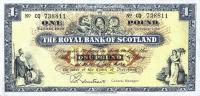 Gallery image for Scotland p325b: 1 Pound from 1965