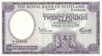 Gallery image for Scotland p332: 20 Pounds from 1969