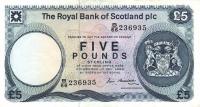 Gallery image for Scotland p342d: 5 Pounds