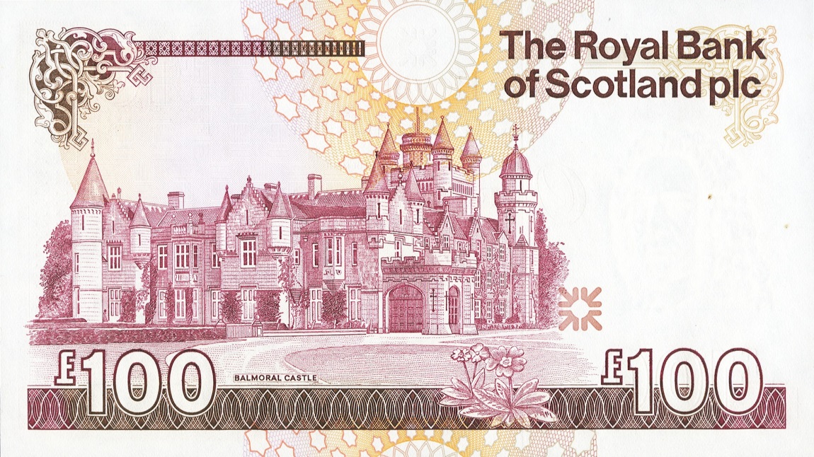 Back of Scotland p350d: 100 Pounds from 2000