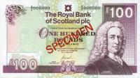 Gallery image for Scotland p350s: 100 Pounds from 1987