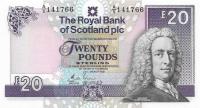 p354a from Scotland: 20 Pounds from 1991