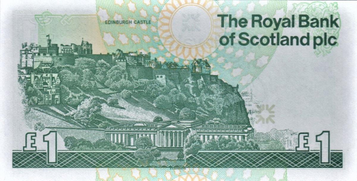 Back of Scotland p357: 1 Pound from 1994