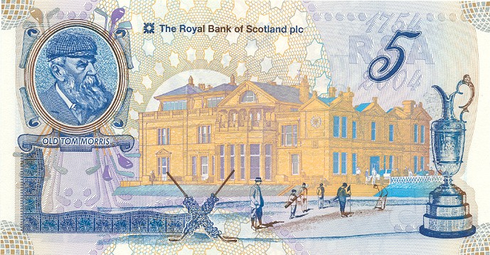 Back of Scotland p363: 5 Pounds from 2004