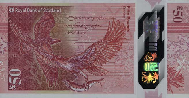 Back of Scotland p373a: 50 Pounds from 2020