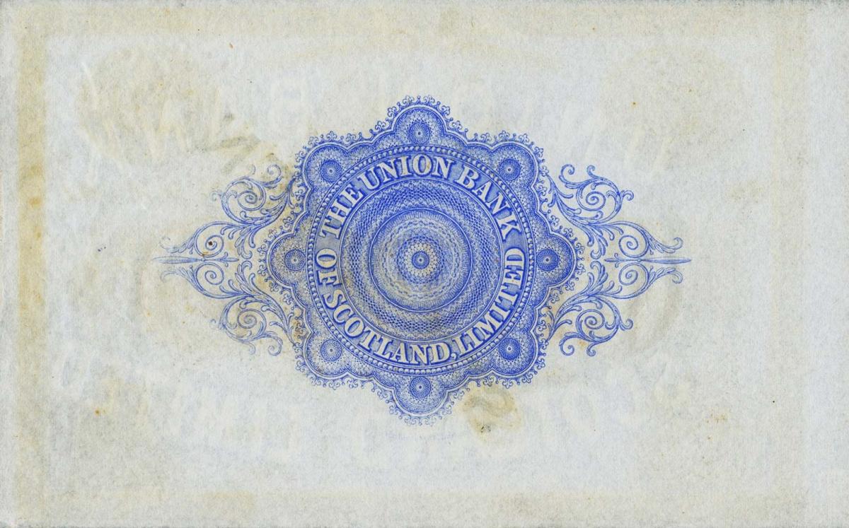 Back of Scotland pS801: 10 Pounds from 1893