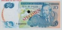 p19s from Seychelles: 10 Rupees from 1976