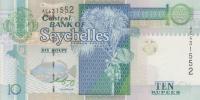 p36b from Seychelles: 10 Rupees from 1998