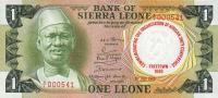 p10 from Sierra Leone: 1 Leone from 1980