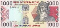 Gallery image for Sierra Leone p20b: 1000 Leones