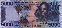 Gallery image for Sierra Leone p27a: 5000 Leones