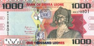 p31e from Sierra Leone: 2000 Leones from 2020 p31e from Sierra Leone: 2000 Leones from 2020