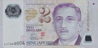 Gallery image for Singapore p46e: 2 Dollars