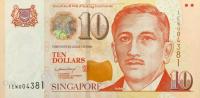 Gallery image for Singapore p48A: 10 Dollars