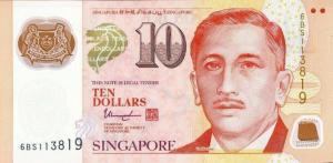 Gallery image for Singapore p48l: 10 Dollars