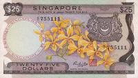 p4 from Singapore: 25 Dollars from 1972