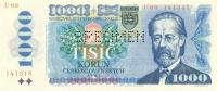 p19s from Slovakia: 1000 Korun from 1993