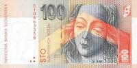 p22a from Slovakia: 100 Korun from 1993