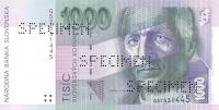 p24s from Slovakia: 1000 Korun from 1993