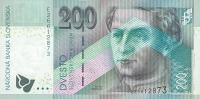 p30a from Slovakia: 200 Korun from 1999