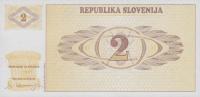 p2s1 from Slovenia: 2 Tolarjev from 1990