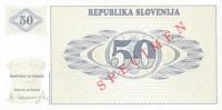 p5s2 from Slovenia: 50 Tolarjev from 1990