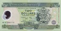 Gallery image for Solomon Islands p23a: 2 Dollars from 2001